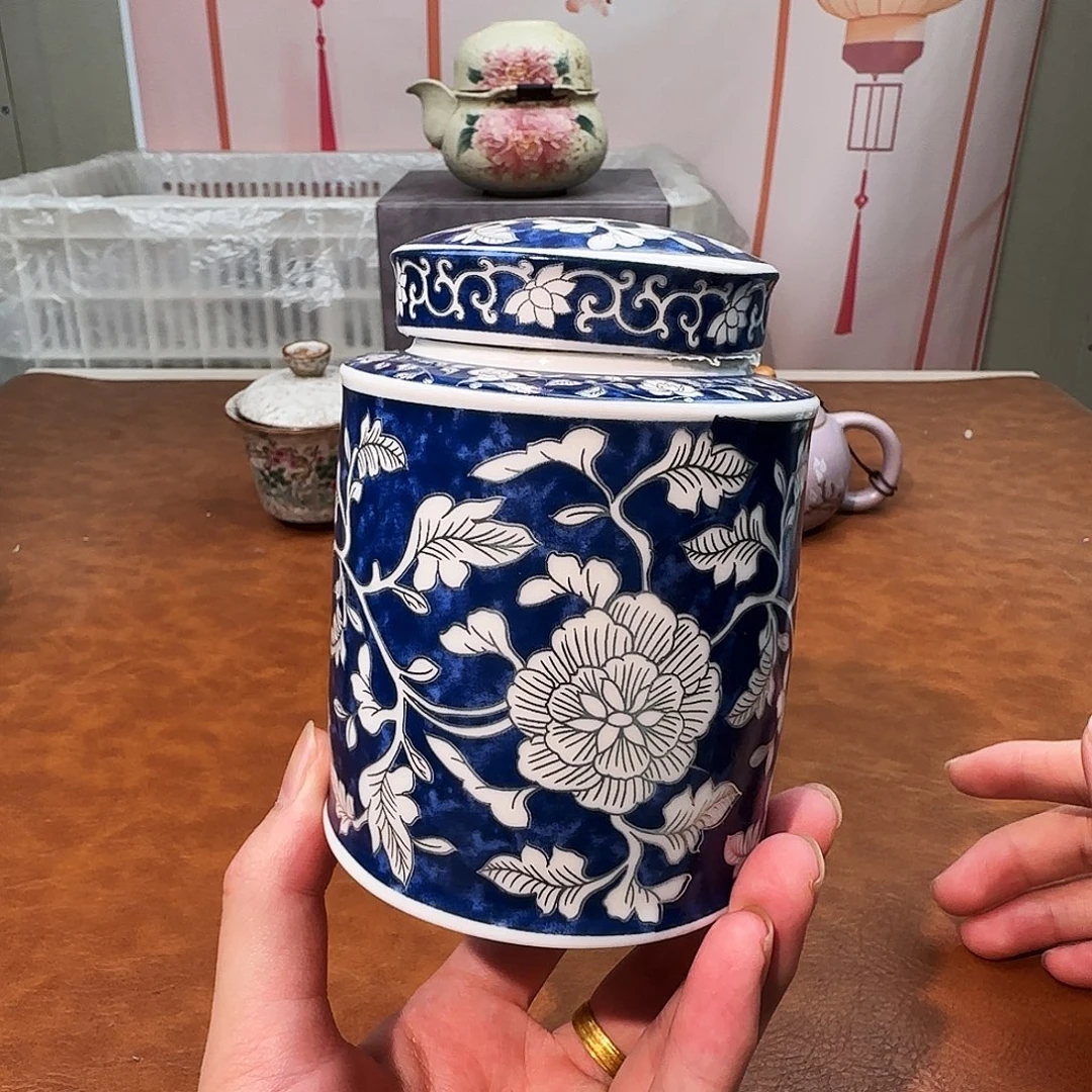 颜瓷闪购商品链接茶叶罐