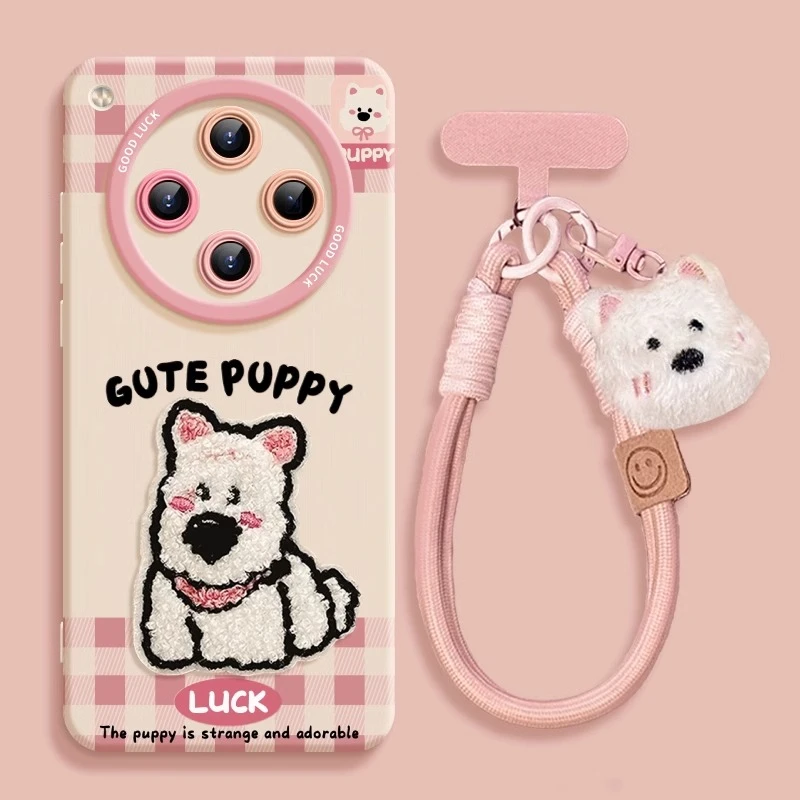 刺绣配件小狗适用oppofindx8手机壳R13新款findx7高级R12防摔