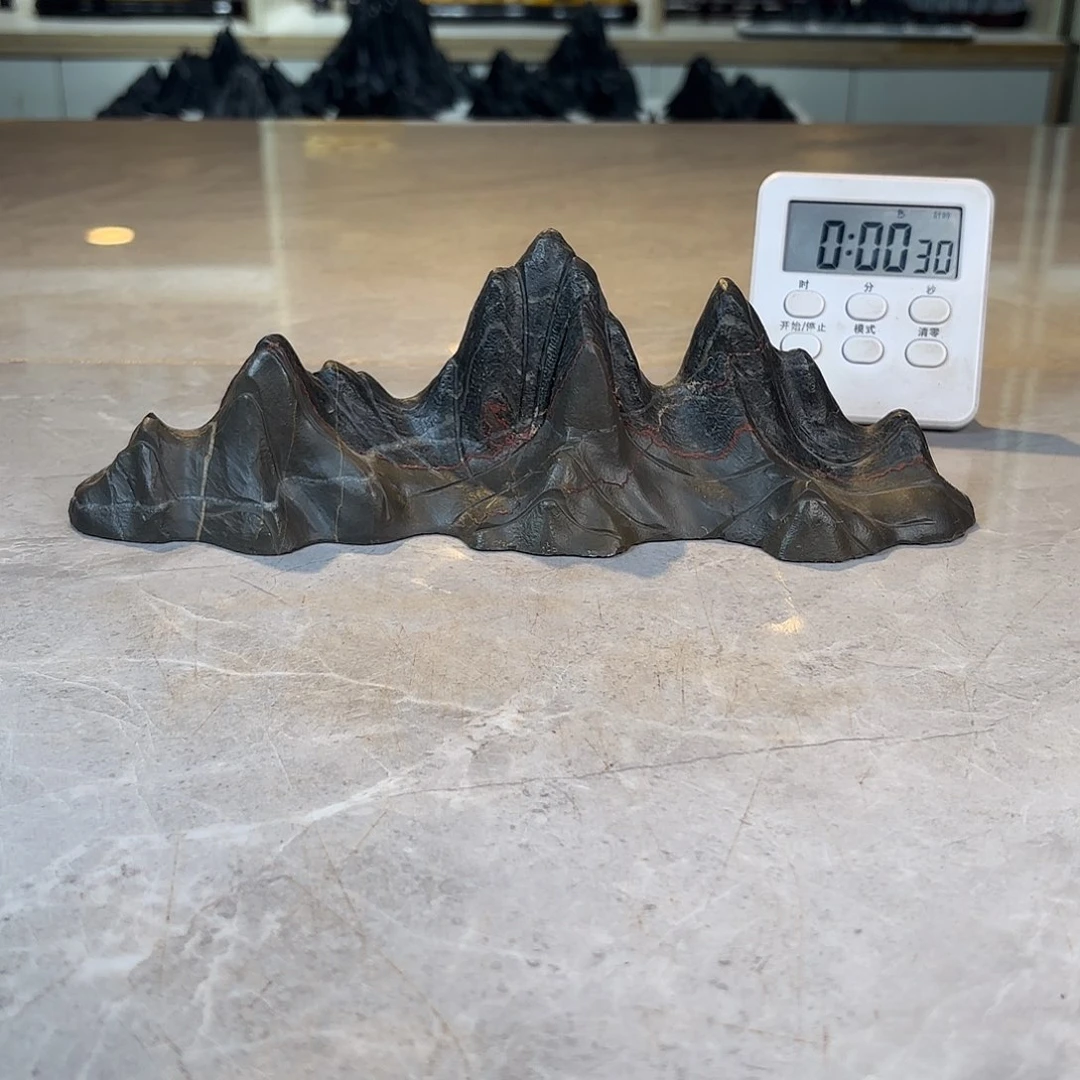 戈***叔陶灵璧石手工雕刻奇石摆件