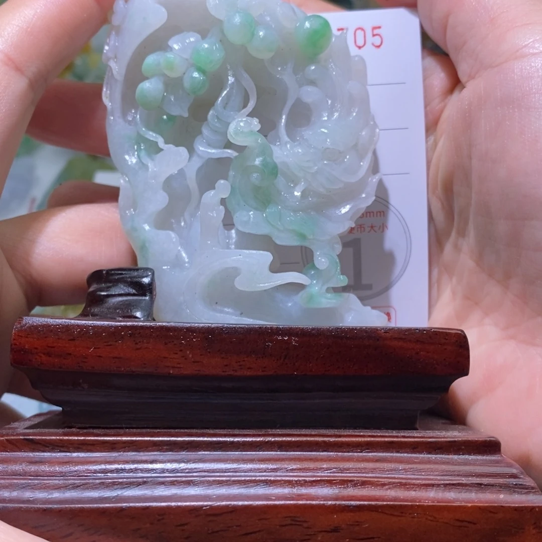 定制翡翠未镶嵌毛货