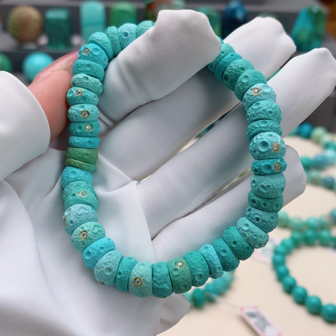 绿松石未镶嵌配饰