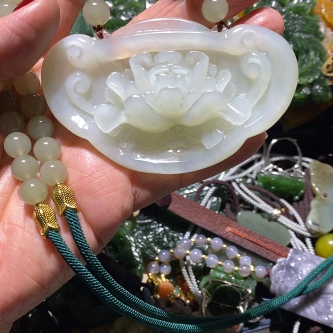 【闪购商品】岫玉毛衣链未镶嵌