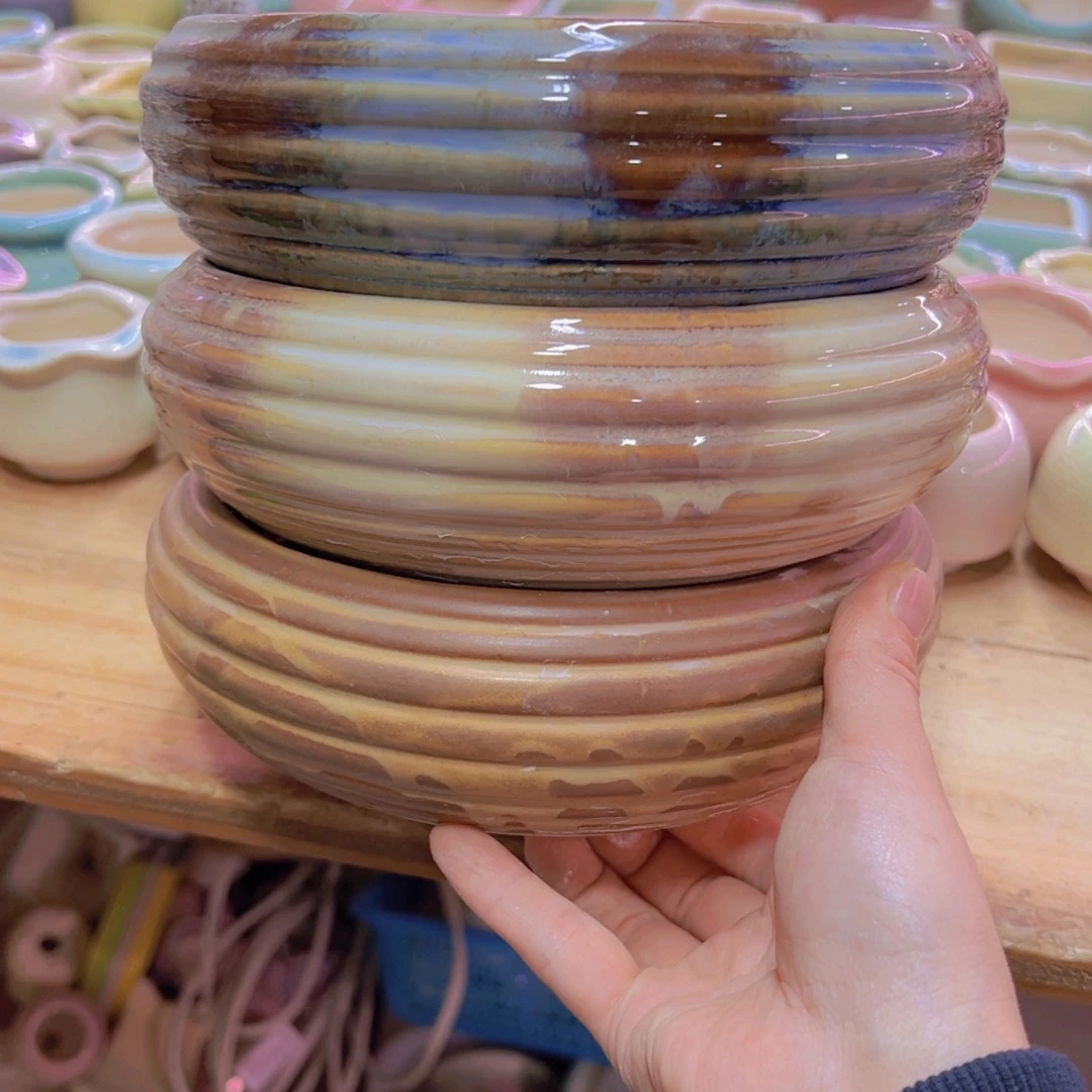 陶瓷花盆当场凑满12包邮