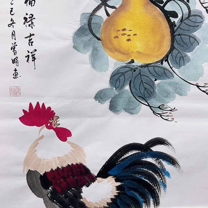 国画手绘国画作品