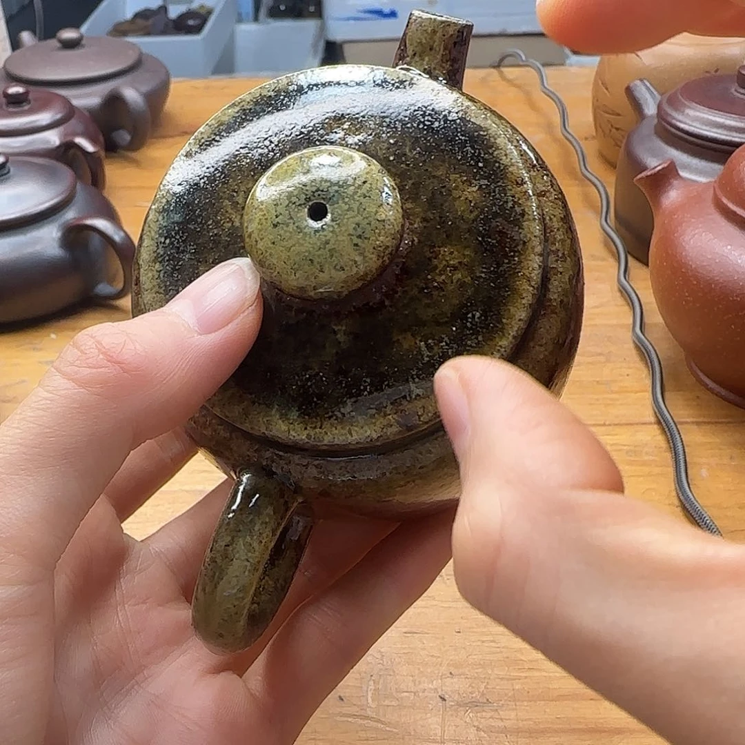 紫砂茶壶民间手艺人全手工制作