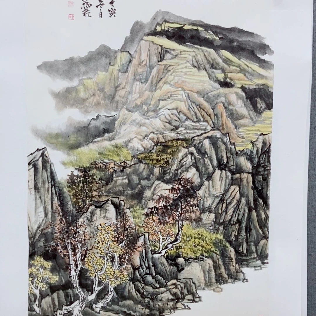 国画手写手绘国画作品50