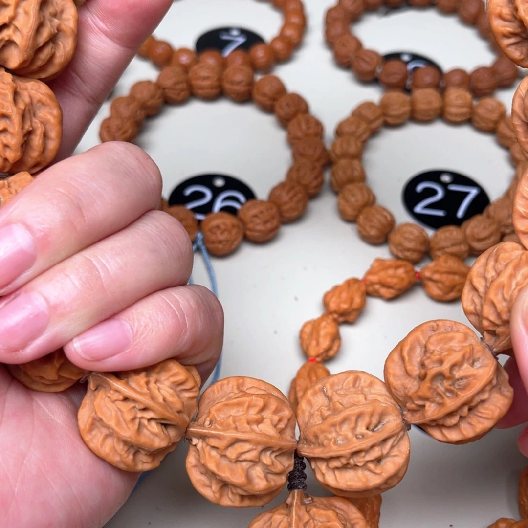 吊坠文玩核桃金*京八棱