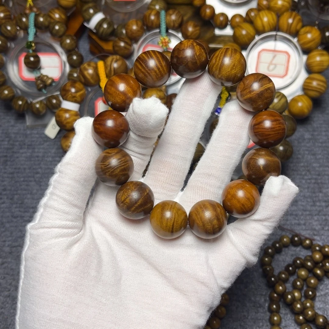 手串/手链楠木（金丝楠）红油底1.8水波99