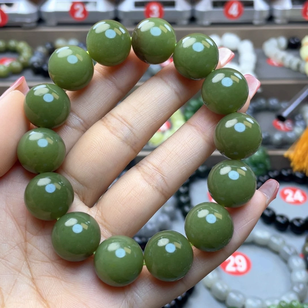 和田玉手链未镶嵌