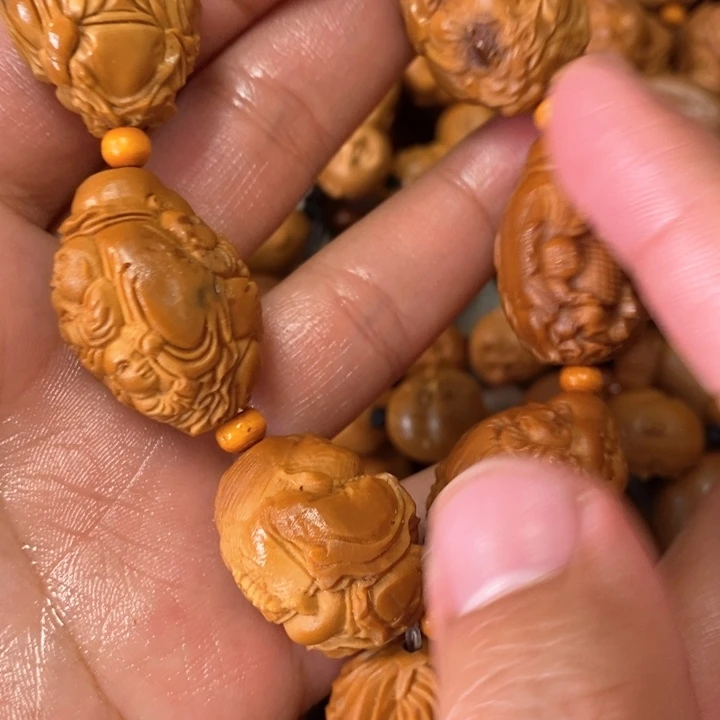 橄榄核手串/手链羊***?橄榄微瑕1号