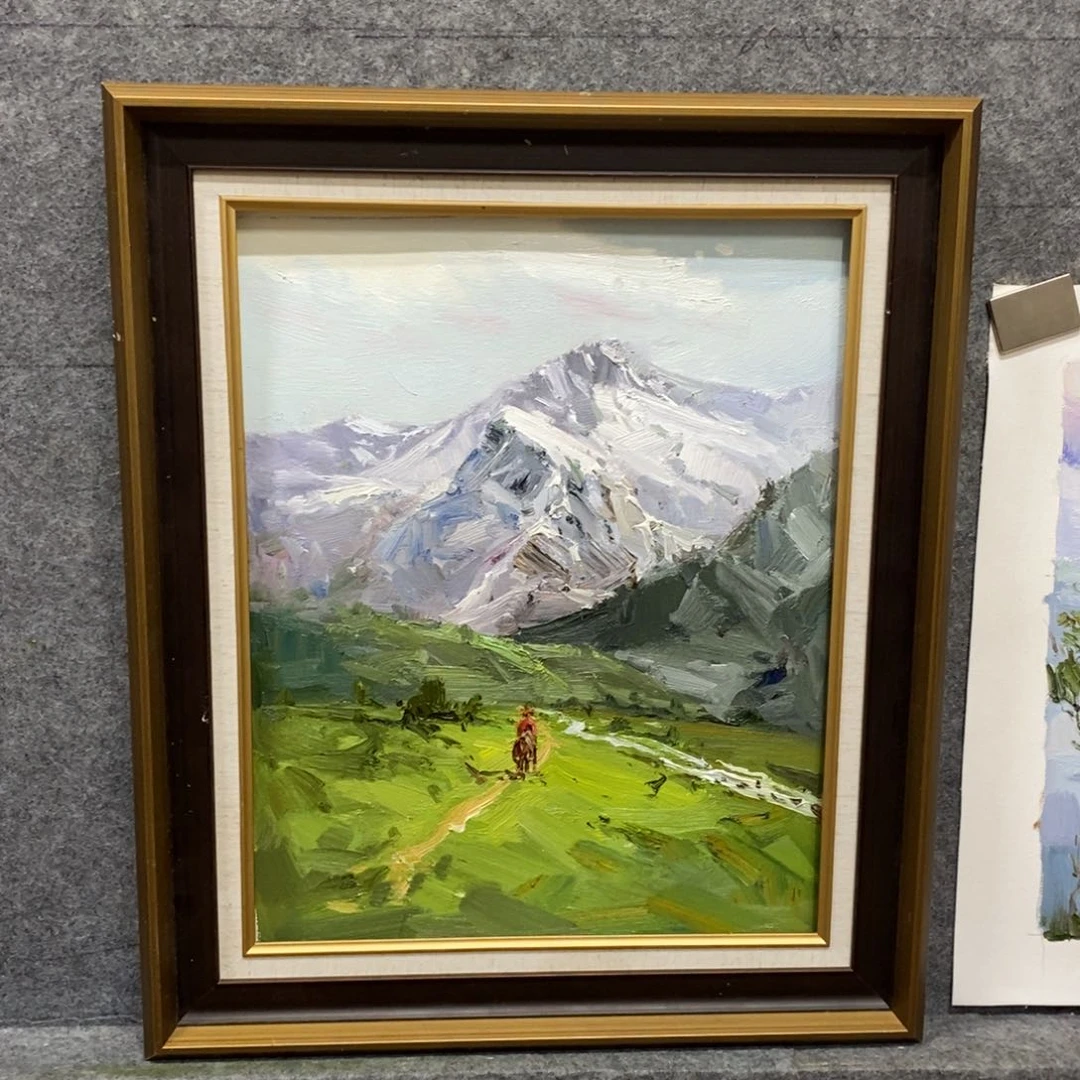 油画不带外框画芯尺寸50x 40 c m