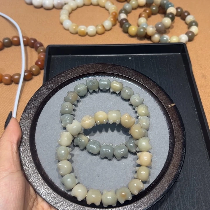 吊坠菩提根/象牙果微瑕柯基屁屁