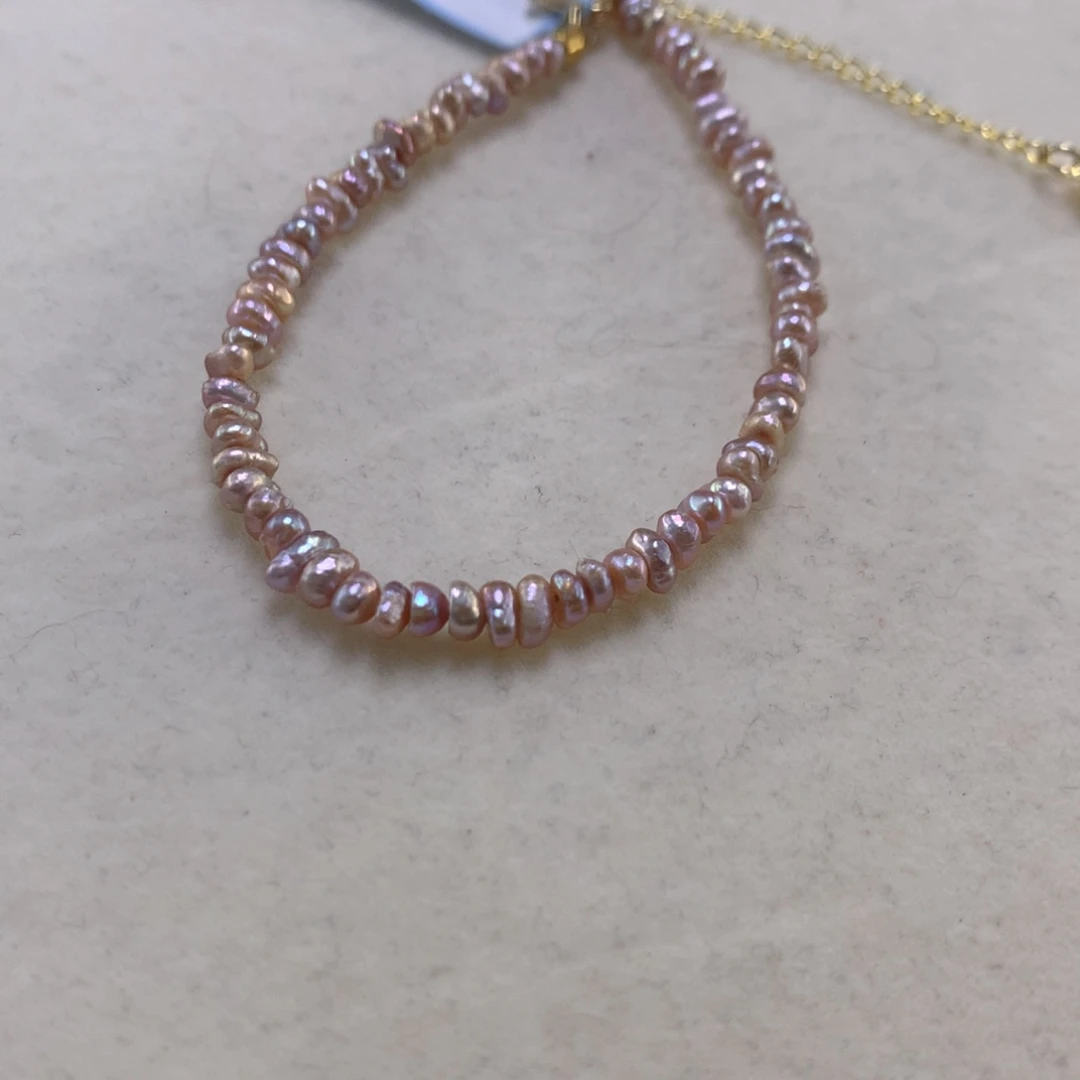 手绳合金淡水珍珠