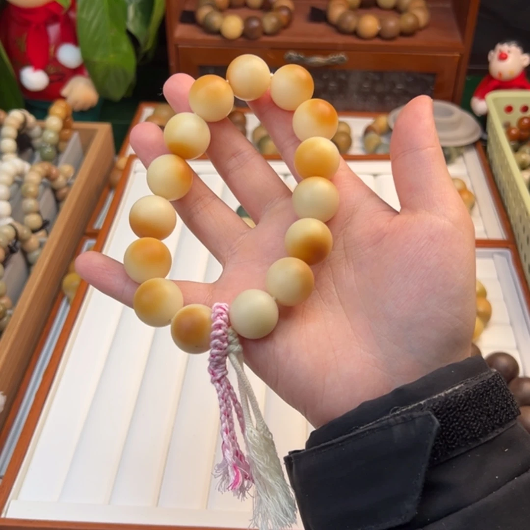 菩提根/象牙果手串睡*饱安慰你微瑕