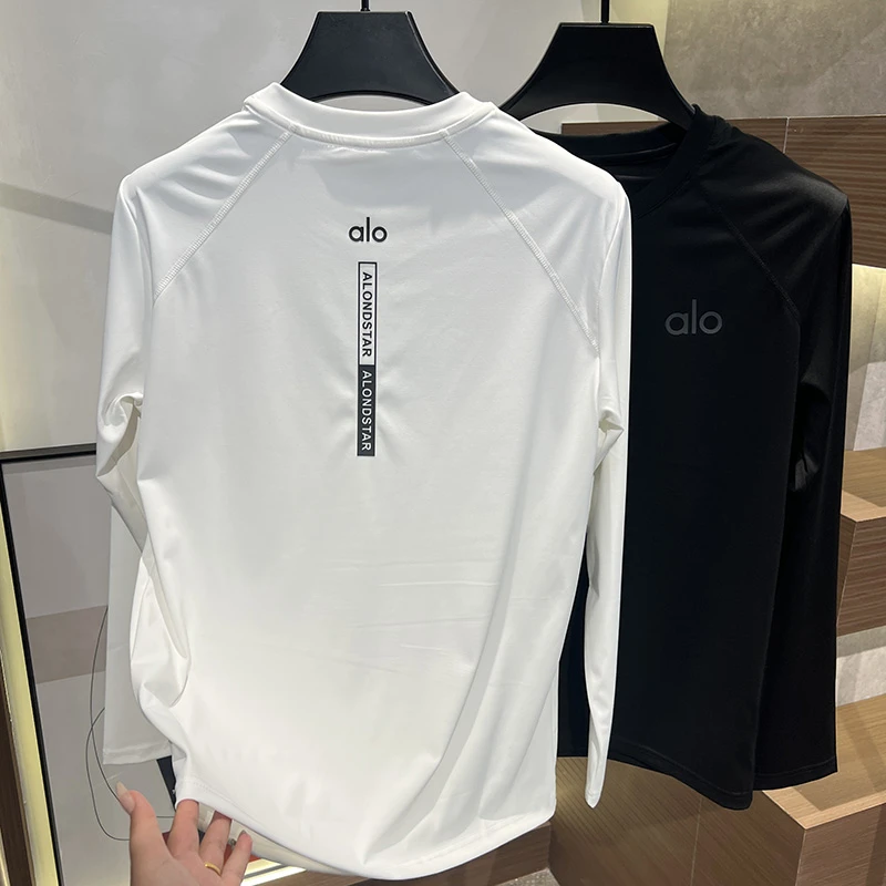 2025秋冬新款男士时尚百搭户外简约潮流休闲T恤纯色男装