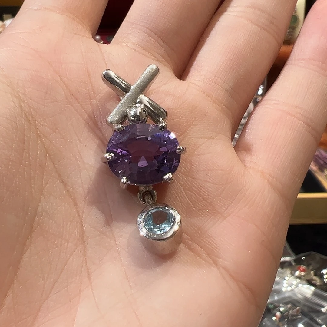 铜合金中古首饰拍品3586