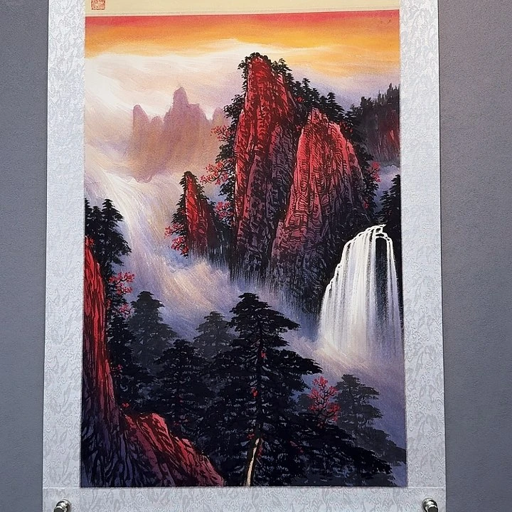 国画书法作品曾多次参加