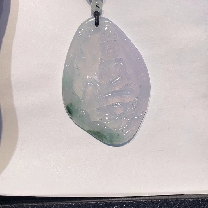 翡翠未镶嵌颈饰翡翠挂件