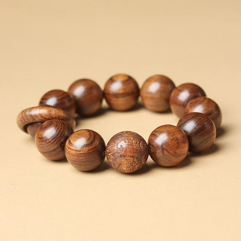 海南花梨木手串男女款卡20 232（无礼盒）