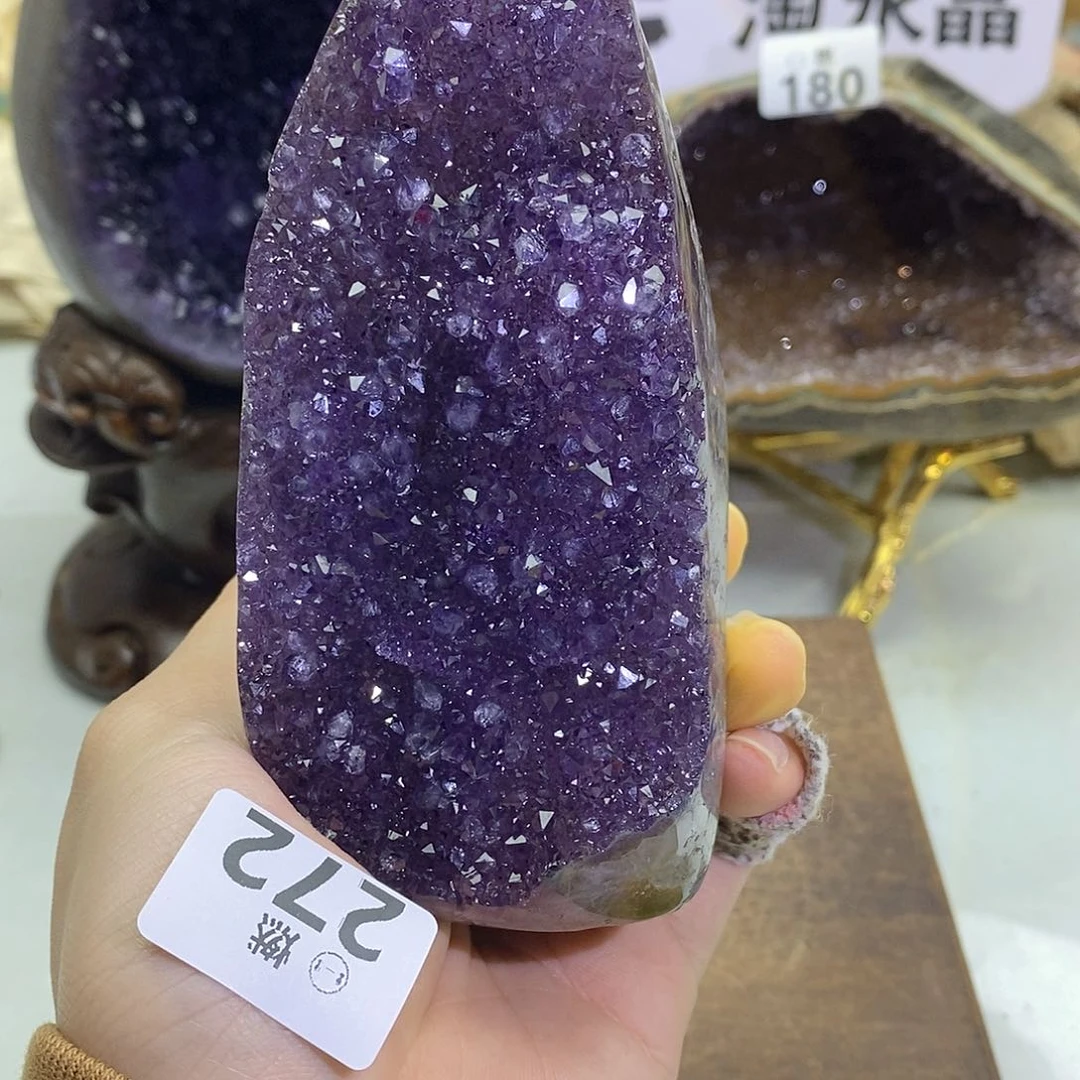 未镶嵌大型摆件（非配饰）紫晶