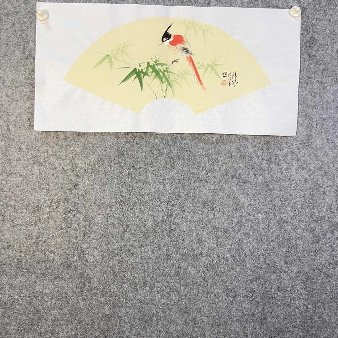 国画663 花鸟在此处飞翔也不太可能