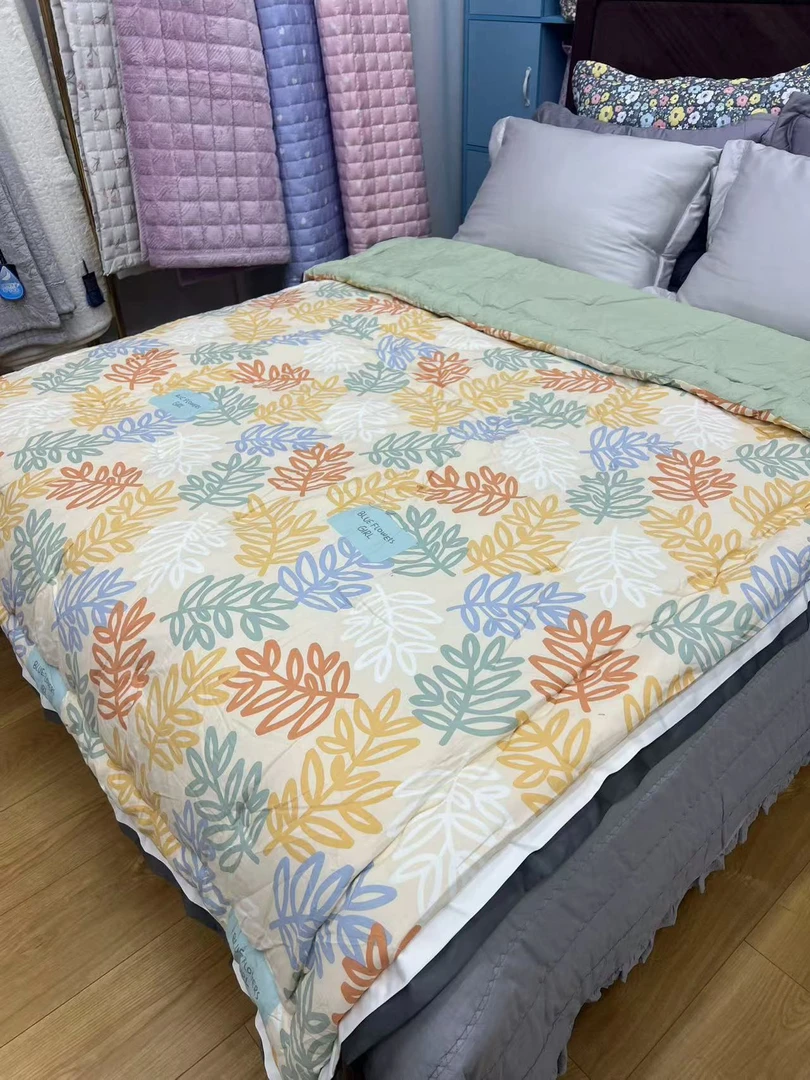 【单人被】双12特价冬季韩式清新小碎花单人被亲肤柔软绗缝机洗