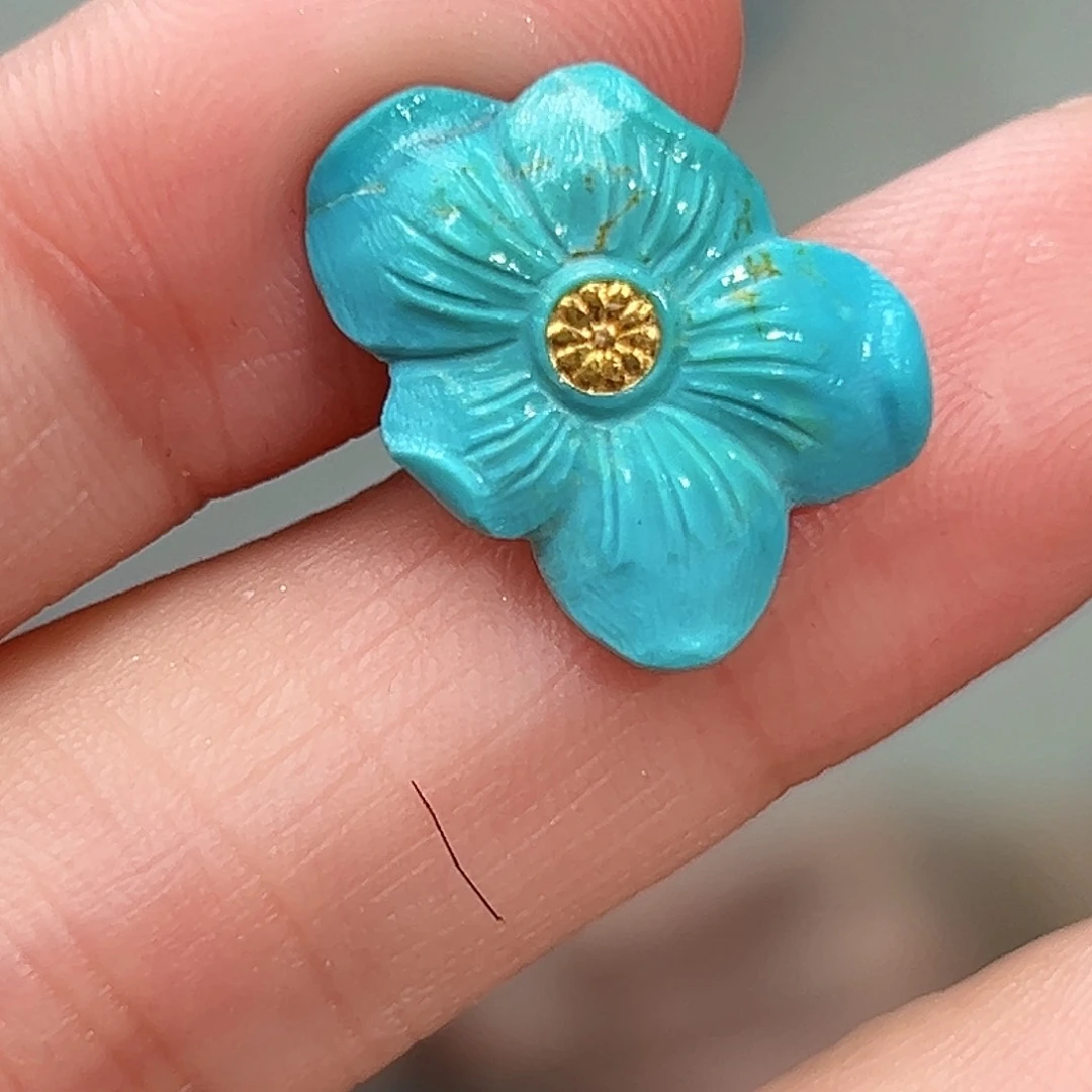 绿松石珠宝奇石未镶嵌