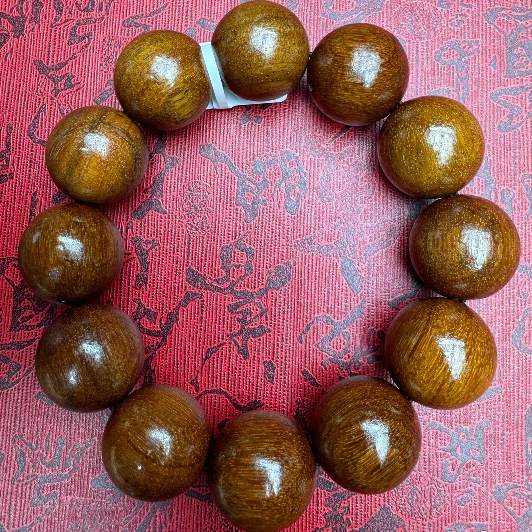 （开总文玩）天然沉香木串274