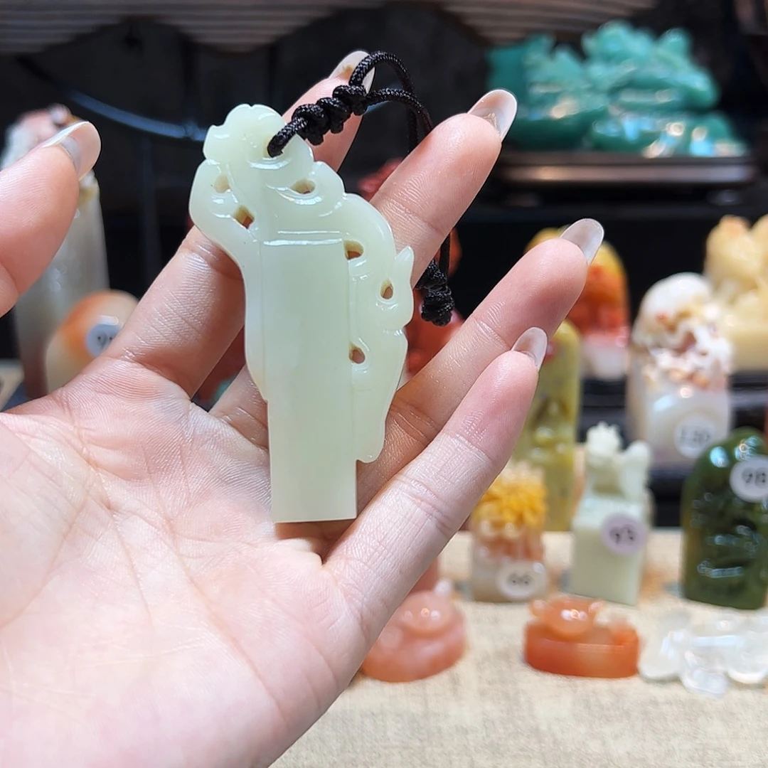 石材寿山石印章1