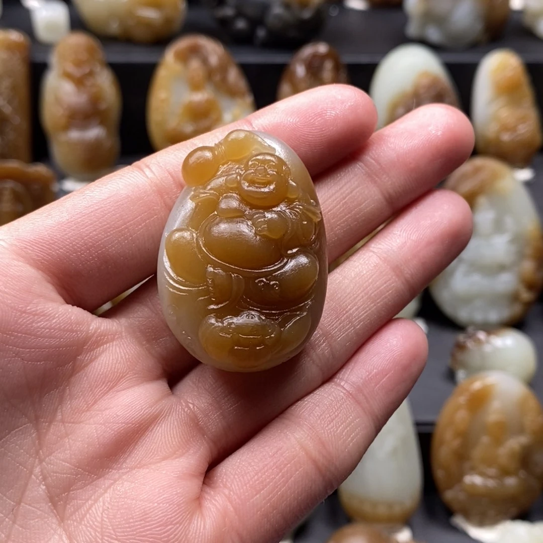 和田玉挂件未镶嵌