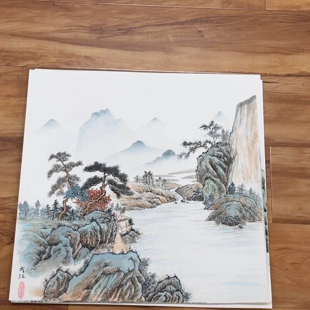 国画50斗方卡纸，哈哈，