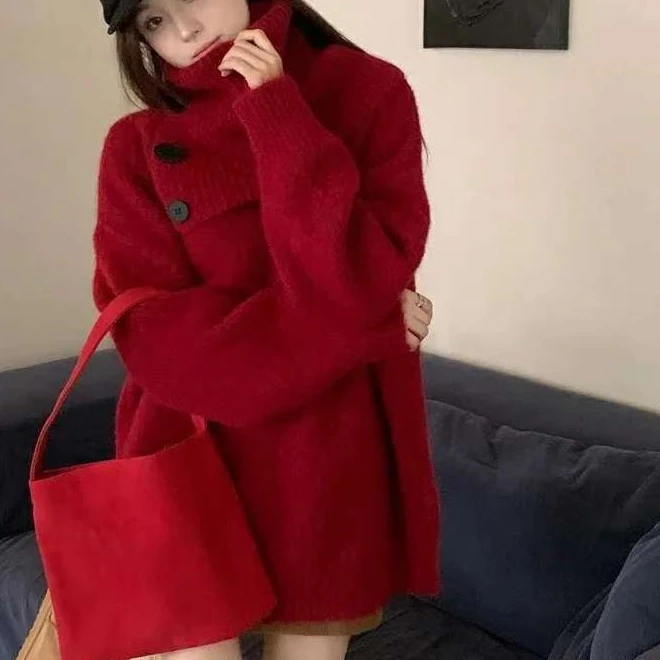 新款高领时尚休闲毛衣14770