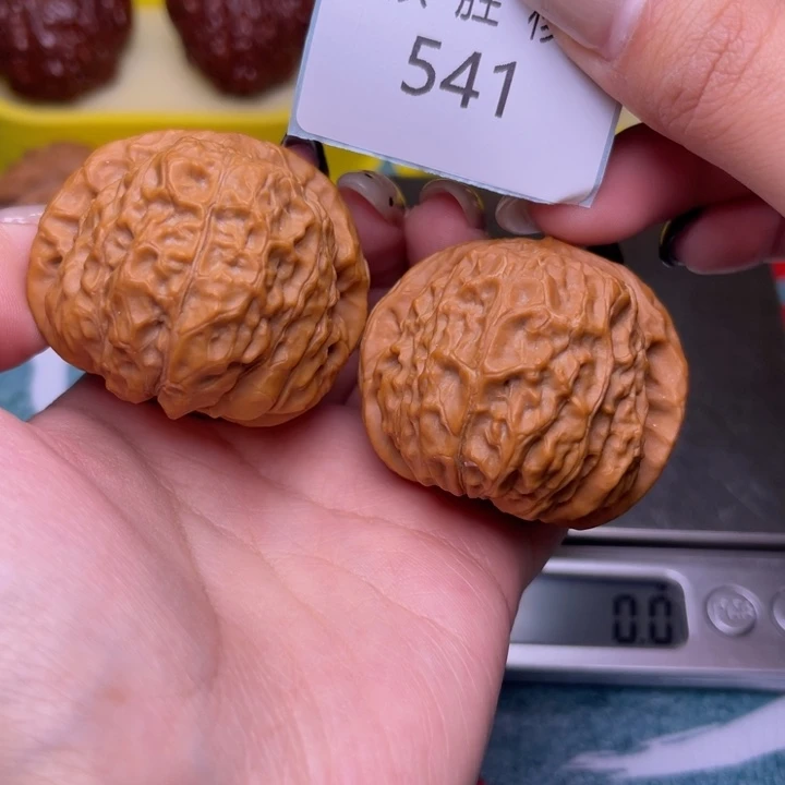 文玩核桃把件南瓜墩43.541