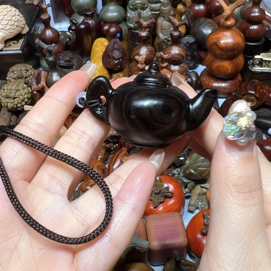 香榧木S****e 紫光檀手把壶