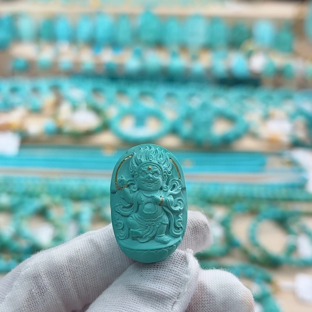 绿松石未镶嵌珠宝奇石