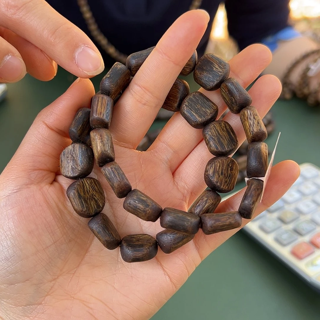 沉香手串勺子沉水浮13克卡1.3多样性发一条