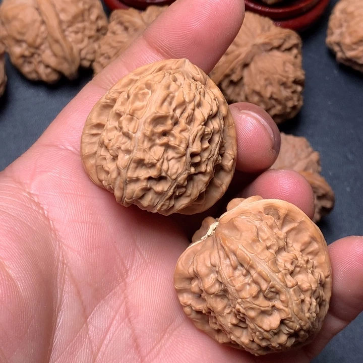 把件文玩核桃36白狮子852