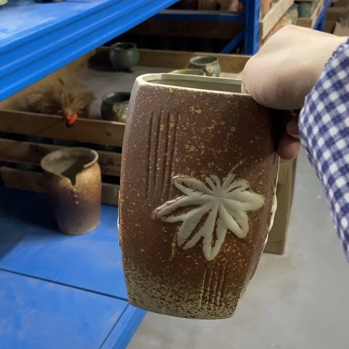 陶瓷花盆单场满9.9发10*18