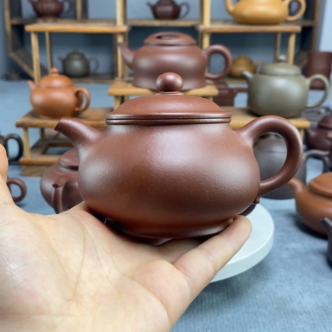 紫砂茶壶底槽清矮潘