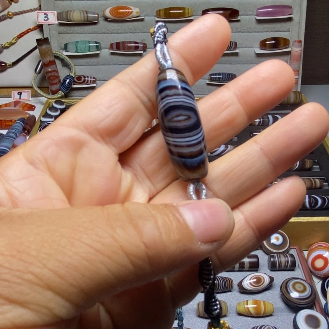 揭***计玛瑙/玉髓合金珠宝半成品