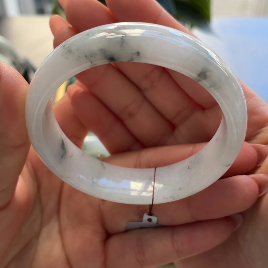 翡翠未镶嵌手镯天然