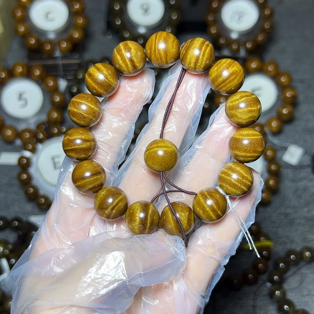 j****手串/手链金丝楠小叶桢楠1.5水波西瓜