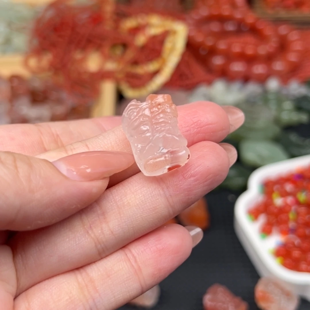 南红玛瑙未镶嵌吊坠(不含链)