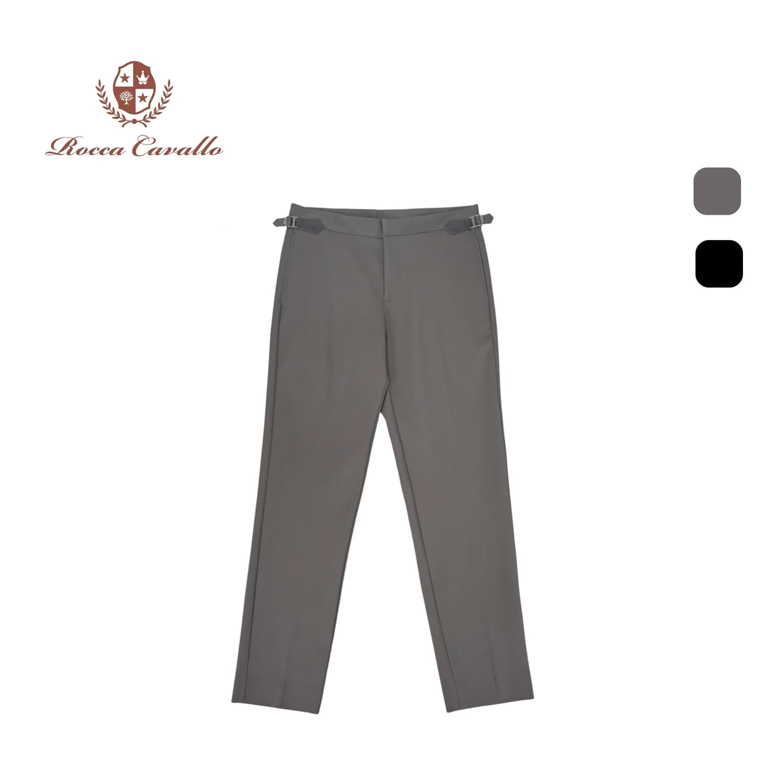 <挺括有型>男士秋季新款莫代尔羊毛 那不勒斯直筒休闲裤 9020