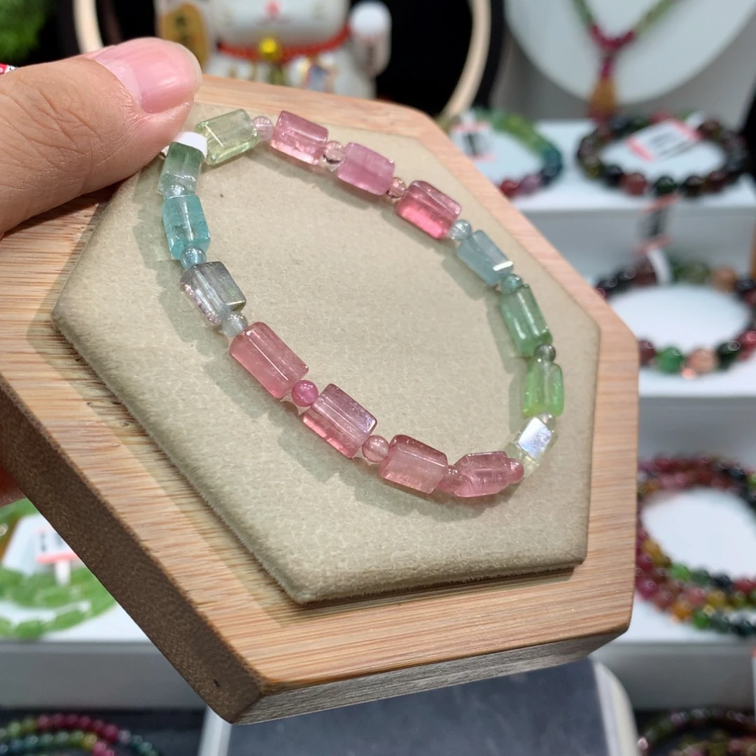 未镶嵌手链碧玺