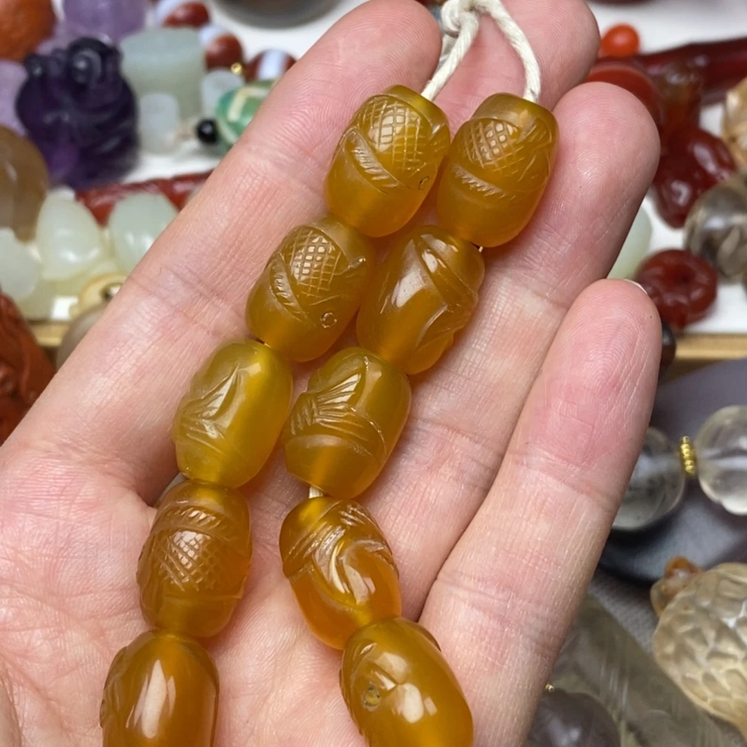 玛瑙/玉髓未镶嵌颈饰
