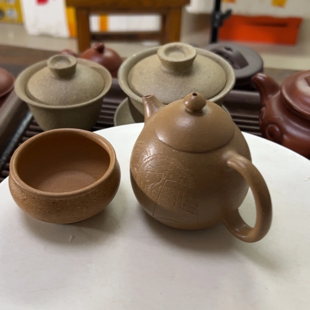 茶壶紫砂老段泥龙蛋150