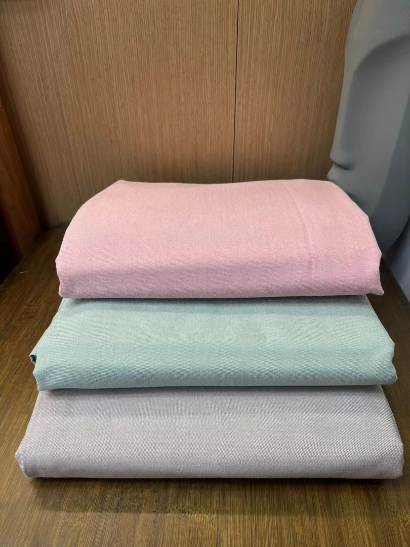 庄织-高端秘境系列老粗布床单三件套-纯色