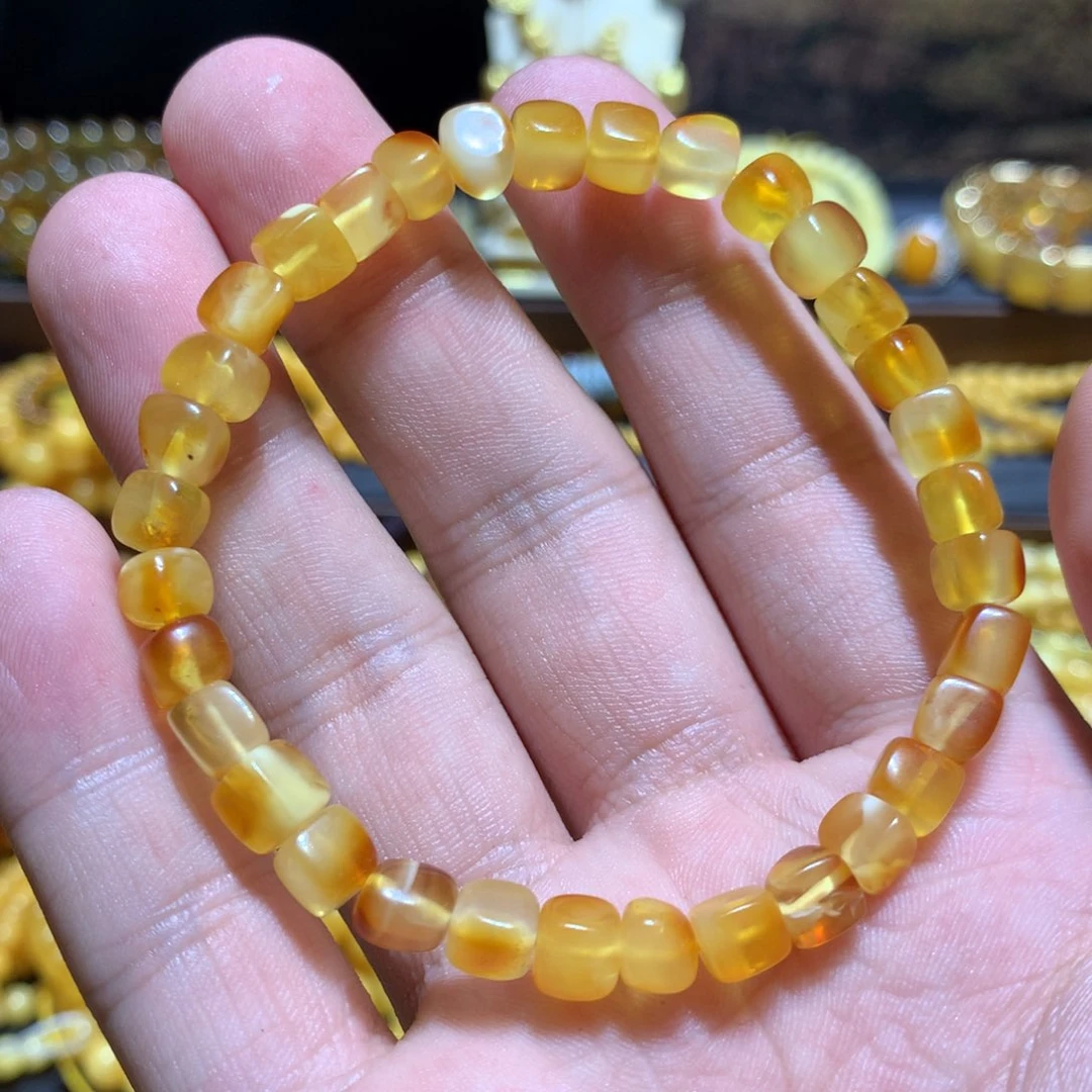 琥珀未镶嵌珠宝奇石