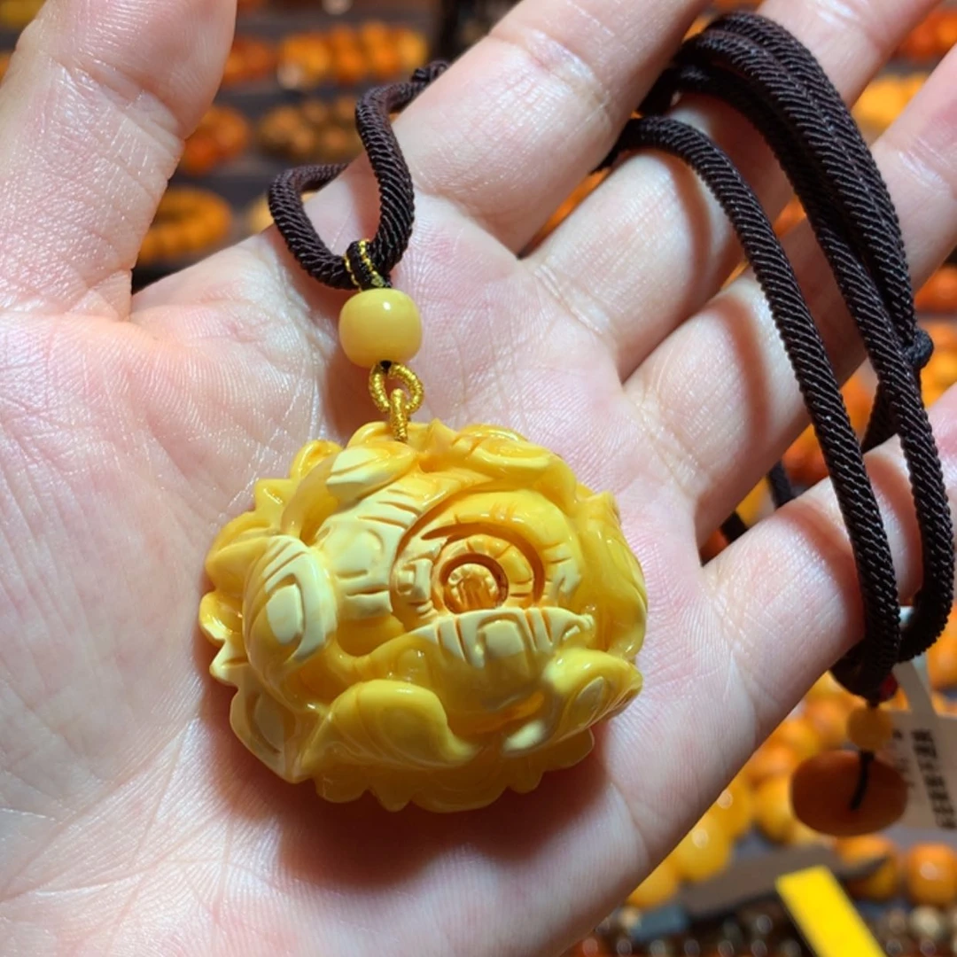 【闪购商品】蜜蜡吊坠(赠链)未镶嵌